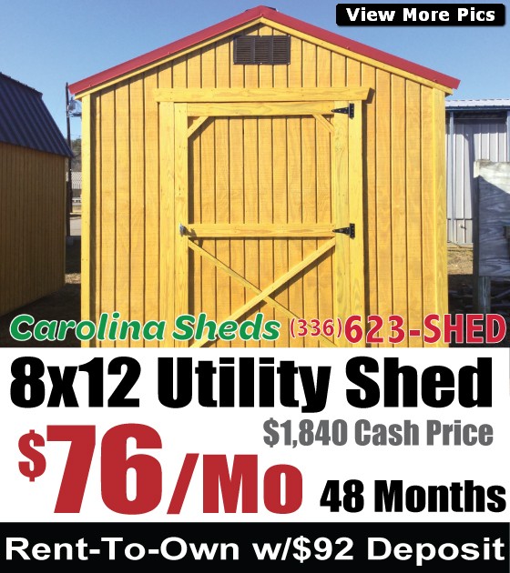 Carolina Sheds & Sheds of Eden Shop for Wood Sheds in Eden North